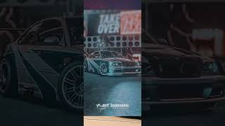 Bmw m3 GTR need foor speed most wanted shorts drif Indonesia [upl. by Ettevets]