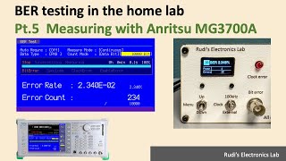 REL 40 Measuring with Anritsu MG3700A BER Pt 5 [upl. by Aicire378]