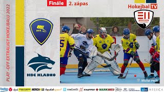 Highlights Playoff Extraligy hokejbalu  HC Kert Park Praha vs HBC Kladno  2 zápas  215 2022 [upl. by Eyde492]