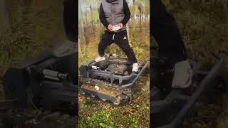 Small sweet potato remotecontrol lawnmower exportFriendsThe secret weapon to double yourviralvideo [upl. by Dahraf]