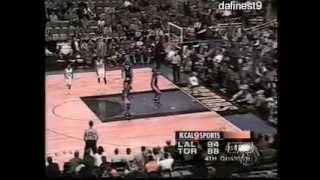 1999 Vince Carter CRAZY Missed Off The Backboard Alley Oop [upl. by Hube]