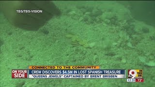 Local man helps discover 45M in lost Spanish treasure [upl. by Noleta366]