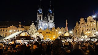 Rozsvěcení Vánočního stromečku na Staromáku o první adventní [upl. by Sharlene]