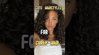 Cute hairstyles for curly hair 🎀fyp shorts blackpink viralshorts kpop bts aesthetic [upl. by Cid]