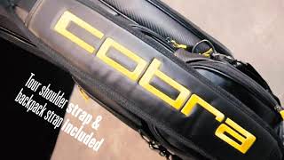 COBRA GOLFs TOUR CROWN STAND BAG [upl. by Roskes]