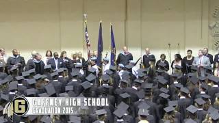 Gaffney High School Graduation 2015 [upl. by Letrice]