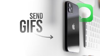 How to Send Gifs on iPhone Full Guide [upl. by Wain]