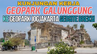 Geopark Galunggung Studi Banding Ke Geopark Jogjakarta Geocite Breksit [upl. by Ardnuasak546]