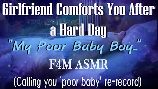 F4M Loving Girlfriend Comforts You After a Hard Day ASMR F4M ASMR [upl. by Zanas638]