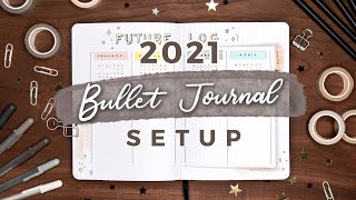 My 2021 Bullet Journal Setup [upl. by Eekram]