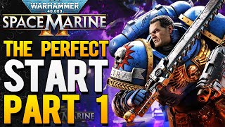 Space Marine 2  Gameplay Walkthrough Part 1 and GIveaway [upl. by Aidas771]