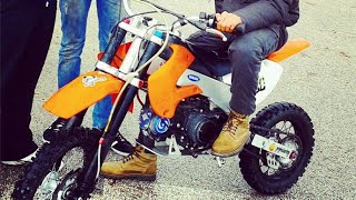 Piwi tunisie  Dirt bike 125  YAMAHA [upl. by Salomone]