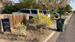 Las Acequias neighborhood  Santa Fe New Mexico [upl. by Hoxsie]