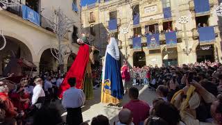 Jota dels Gegants de Valls  Festes Decennals de la Mare de Déu de la Candela 222022 [upl. by Ikkim]