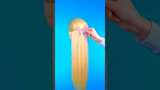 Einfache Frisur für jeden Tag 😻🩷 frisur frisuren frisurentutorial haare haartutorial shorts [upl. by Yeliac]