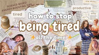 How to study after school when TIRED✨🥱 study tips energy hacks study motivation [upl. by Anih657]