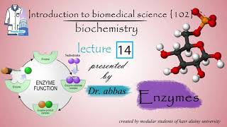 Biochemistry  Dr Abbas  Module 102  Lec 14 Enzymes [upl. by Nedda965]