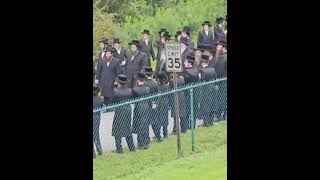 Satmar Rebbe R Zalman Leib Visiting Camp [upl. by Blancha256]