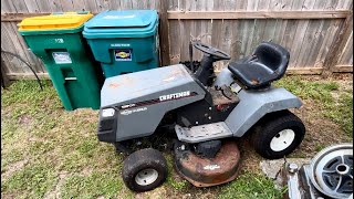 Craftsman Mower First Start In 11 Years [upl. by Myna]