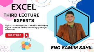 basic excel by ENG SAMIM SAHIL [upl. by Peppard]