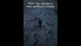 Mount Chiliad is not for the WEAK gta5 gta grandtheftauto [upl. by Wenger862]