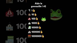 Aide la grenouille  2 🐸 shorts grenouille important [upl. by Merrie]