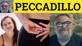 🔵 Peccadillo Meaning  Peccadillos Examples  Peccadillo Defined  Euphemisms  Peccadillo [upl. by Leva]