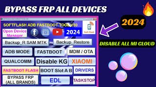 SAMSUNG FRP ENABLE ADB TOOL  xiaomi adb fastboot tool V30 2024  frp all samsung adb method [upl. by Edwin]