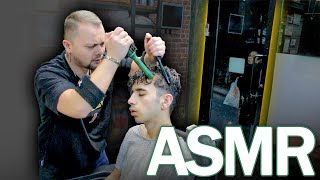 ASMR SLEEP MASSAGE  Amazing Barber Massage Asmr For Sleep Relief wyoungbarberveysel [upl. by Jempty]