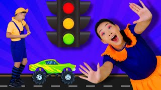 Traffic Safety Song  MORE Best Songs  Kids Funny Songs [upl. by Ashbey]