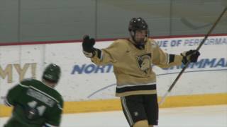 Army Hockey Dominic Franco Shorthanded Goal vs Mercyhurst 11417 [upl. by Illene]