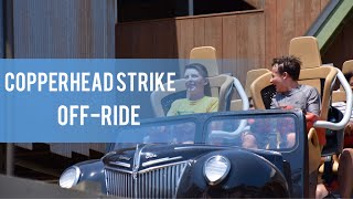 Copperhead Strike at Carowinds OffRide Footage no copyright [upl. by Kelwen54]