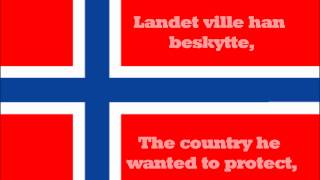 National anthem of Norway Lyrics [upl. by Raquela]