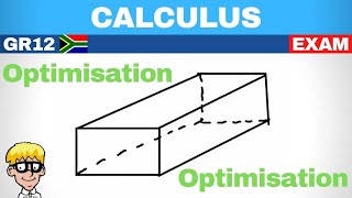 Calculus grade 12 Optimisation Practice [upl. by Amathiste193]