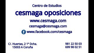 Centro de Estudios Cesmaga Oposiciones [upl. by Aihsat315]