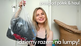 idziemy razem na lumpy przegląd półek amp mierzymy amp haul lumpeksowy [upl. by Ioab]