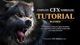 Blender Creature Effects The Complete Workflow  Tutorial Trailer [upl. by Reffinej]