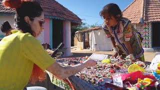 Gujarat Handicrafts Village Tour Kutch Artists at Work [upl. by Etteraj]