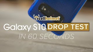 Galaxy S10 Drop Test In 60 Seconds [upl. by Eentruok197]