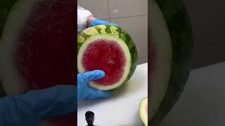 Fantastic cutting skills 😲🍉🤤shorts reaction greenscreen watermelon [upl. by Aisor993]