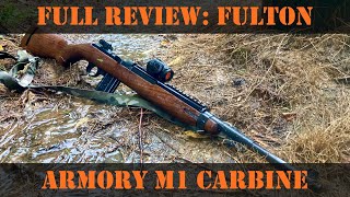 Full Review Fulton Armory M1 Carbine amp Self Defense w the M1 Carbine [upl. by Helprin]