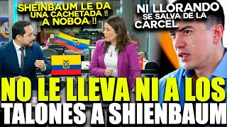 ECUATORIANOS PIDEN A MEXICO QUE HAGUE PAGAR AL PAYASO DE NOBOA  TIENE QUE PAGAR Y SALVEN A ECUADOR [upl. by Adlez]