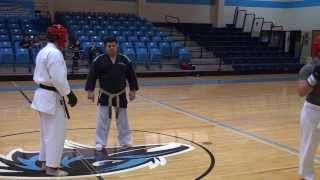 Valdemar Solis  Kume Karate Vs Kick Boxing 2 fights plus an extra girls fight 101913 [upl. by Krenn]