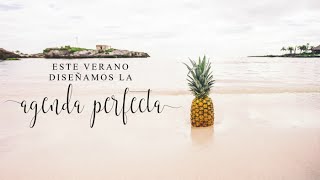 Cómo hacer una agenda CURSO DE VERANO [upl. by Onairotciv]