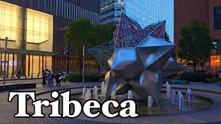 NEW YORK CITY Walking Tour  Tribeca [upl. by Waldron]