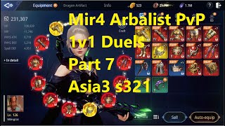 Mir4 Arbalist PvP Part 7 1v1 Duels STATS REVEAL in description PvP skill guide and skill combos [upl. by Anneehs]