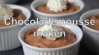 Chocolademousse maken [upl. by Acinorehs]