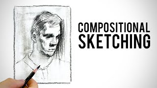 Composition Sketching  How You Should Start Every Drawing [upl. by Attennaej]