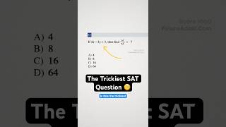 The trickiest question on the SAT digitalsat satprep satstrategy [upl. by Pricilla]