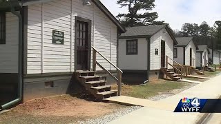 quotBand of Brothersquot actors travel to historic Toccoa camp to honor serve members for DDay anniver [upl. by Ondrea]